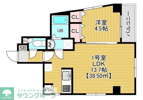 The House minowaの物件間取画像